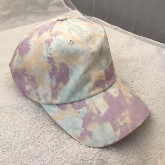 American Eagle Outfitters Pastel Ty-Dyed Women's Adjustable Ball Cap - Picture 8 of 11